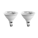KODO 120-Watt Equivalent PAR38 LED Motion Sensor Flood Light Bulb Daylight (2-Pack)