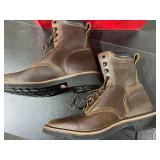 Justin Original Work Mens Stampede Rugged Soft Toe Lace Up Work Boots - Size 11.5 D