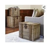 Wooden Trunk - medium