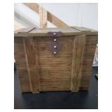 Wooden Trunk - medium