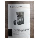 HomeCraft HCIT3BS 3-Quart Black Stainless Steel Cafa Ice Iced Coffee and Tea Brewing System
