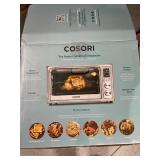 COSORI Air Fryer Toaster Oven Combo 12 Functions 30L, 13" pizza Large Countertop Dehydrator & Rotisserie, Recipes & 6 Accessories Included CO130-AO, Manual-Silver