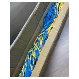 TACHILC Sun and Moon Bamboo Bead Curtain, Doorway Hanging Beads, Bamboo Door Beads 35.5 inches x 78 inches, 90 Strands