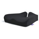 Cushion Lab Patented Pressure Relief Seat Cushion for Long Sitting Hours on Office & Home Chair - Extra-Dense Memory Foam for Soft Support