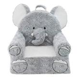Soft Landing | Sweet Seats | Premium Character Chair with Carrying Handle & Side Pockets Elephant