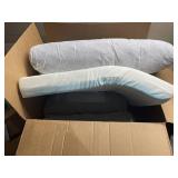 BarkBox Memory Foam Dog Bed, High Density Foam Base for Orthopedic Joint Relief, Crate Lounger, Dog Couch