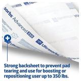 Medline Extrasorbs Extra Strong Disposable Underpads, Super Absorbent Dry Pads, 30 x 36, Case of 70