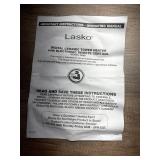 Lasko 1500W Digital Ceramic Tower Space Heater with Remote, 5586, Black