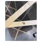 Clothes Drying Cack - Bamboo Wooden clothes rack - damaged