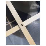 Clothes Drying Cack - Bamboo Wooden clothes rack - damaged