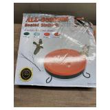 GESAIL Bird Habitat UV and Frost Resistant Lightweight 3 Easy Ways to Mount Detachable 75W Heated Bird Bath Bird Feeder, Birdbath Heater for All Seasons for Outdoors Garden Yard Decoration - Green