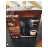 Keurig - K-Duo 12-Cup Coffee Maker and Single Serve K-Cup Brewer - Black