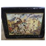 1969 Americana by J.W. Dant #2 The Alamo Commemorative Whiskey Decanter