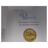 Beech Aircraft 1932-1969 History Presentation Book Signed by Olive Beech, Condition VG