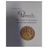 Beech Aircraft 1932-1975 History Presentation Book Signed by Olive Beech, Condition VG