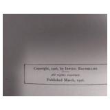 1906 1st Edition Presumed Silas Strong Emperor Of The Woods by Irving Bacheller, Condition Good, Cover has rip