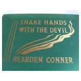 1934 1st Edition Presumed Shake Hands With The Devil by Rearden Conner, Condition VG