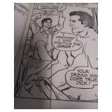 1980 DC Comics 448 Page Super Heroes Big Big Book, Condition Good, One page creased and writing on back cover