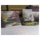 1997 Thomas Kinkade Romantic Pathways and 2001 Thomas Kinkade It Is Well With My Soul, Condition Good