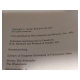 1974 The Westerners by Dee Brown, Condition Good to VG