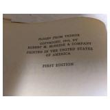1943 1st Edition Flight From Terror and 1948 Melissa, Condition Good