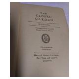 1928 1st Edition Presumed The Closed Garden by Julian Green, Condition Fair for age