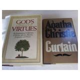 1975 Curtain by Agatha Christie and 1995 God