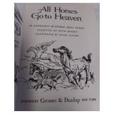 1965 1st Edition Presumed All Horses Go To Heaven by Beth Brown and 1921 1st Edition Presumed Her Father