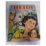 1959 HEIDI by Johanna Spyri adapted by Erva and Lloyd Merow, Condition VG for age