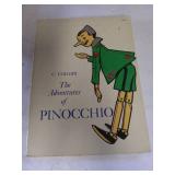 1969 The Adventures of Pinocchio by C. Collodi, Condition VG for age