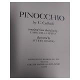 1969 The Adventures of Pinocchio by C. Collodi, Condition VG for age