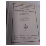 1938 Nouvelles Causeries En France by E.E. Pattou, Condition VG