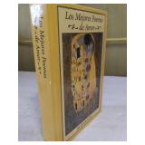 1993 Los Mejores Poemas de Amor, Mosaic, Printed in Spanish, Condition Near New