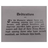 RARE FIND! 1919 The Victory Sooner, Published for The Student Body of the University of Oklahoma by Sigma Delta Chi, Condition Good
