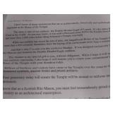 Scottish Rite Mason Blanket featuring the Double-Headed Eagle emblem, Sealed in original bag and letter to owner included