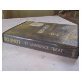 1951 1st Edition Big Shot by Lawrence Treat, Condition Good, Dustcover damage and Cover page has writing, Library Book