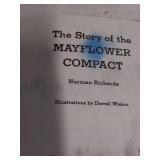 1967 The Story of the Mayflower Compact by Norman Richards, Condition Good, Stain on front cover