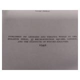 1942 2nd edition The Ego And The Mechanisms Of Defence by Anne Freud, Condition Fair, Cover dirty