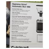 CUISINART Supreme Grind Automatic Burr Mill