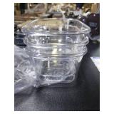Rubbermaid Brilliance Storage Plastic Food Containers