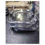 Rubbermaid Brilliance Storage Plastic Food Containers