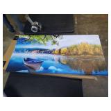 Blue Sky Canvas Wall Art