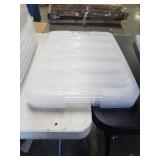 IRIS USA Plastic Storage Boxes w/ Latches (6 PACK)