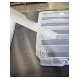 IRIS USA Plastic Storage Boxes w/ Latches (6 PACK)