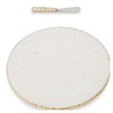 Mud Pie Marble Set Serving Board