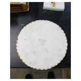 Mud Pie Marble Set Serving Board
