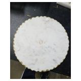 Mud Pie Marble Set Serving Board