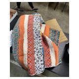 Lush Decor Boho Stripe Quilt Set (King Size)