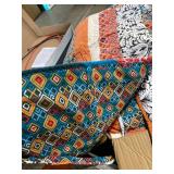 Lush Decor Boho Stripe Quilt Set (King Size)