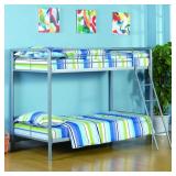 DHP Twin over Twin Metal Bunk Bed